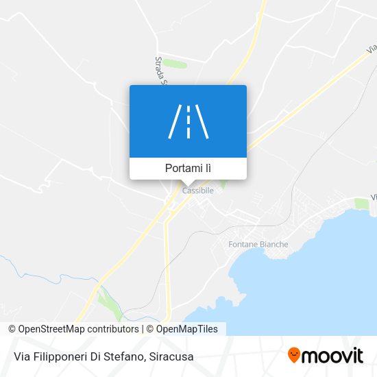 Mappa Via Filipponeri Di Stefano