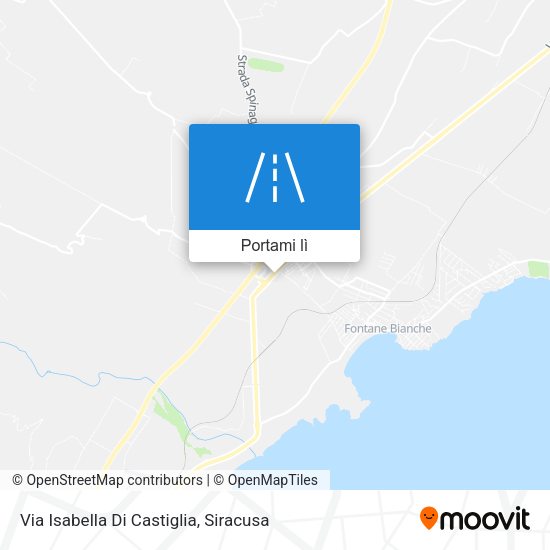 Mappa Via Isabella Di Castiglia