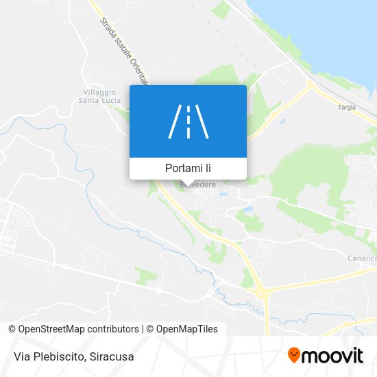 Mappa Via Plebiscito