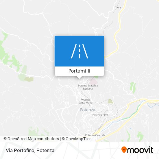 Mappa Via Portofino
