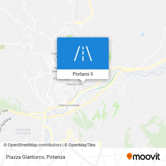 Mappa Piazza Gianturco