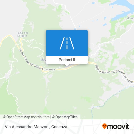 Mappa Via Alessandro Manzoni