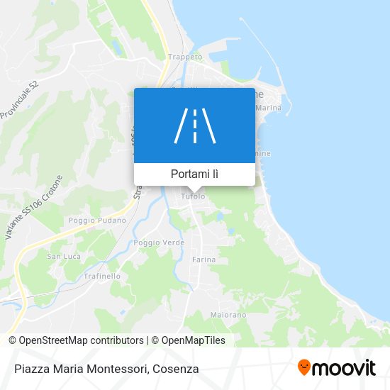 Mappa Piazza Maria Montessori