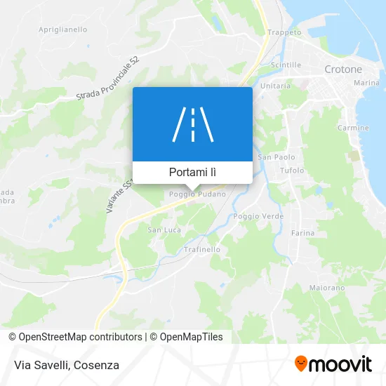Mappa Via Savelli