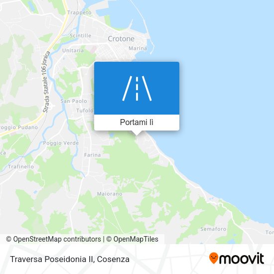 Mappa Traversa Poseidonia II