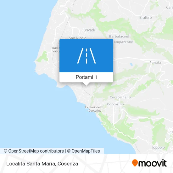 Mappa Località Santa Maria