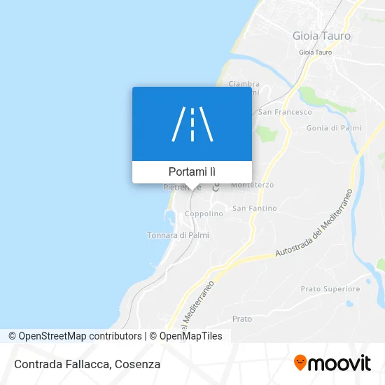 Mappa Contrada Fallacca