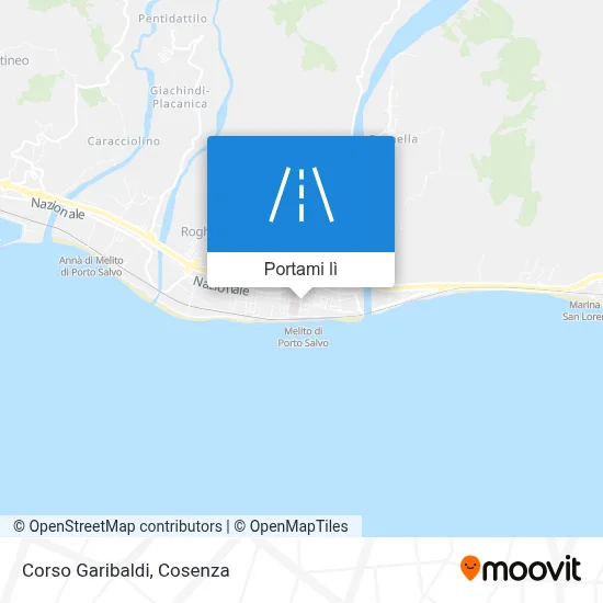 Mappa Corso Garibaldi