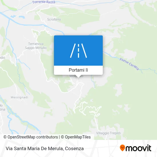 Mappa Via Santa Maria De Merula