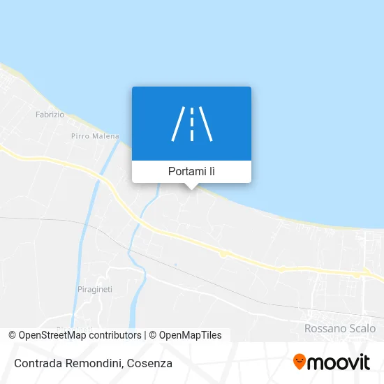 Mappa Contrada Remondini