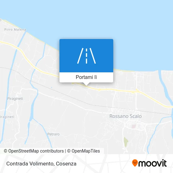 Mappa Contrada Volimento