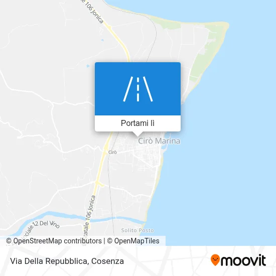 Mappa Via Della Repubblica