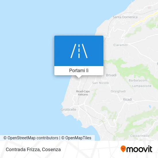 Mappa Contrada Frizza