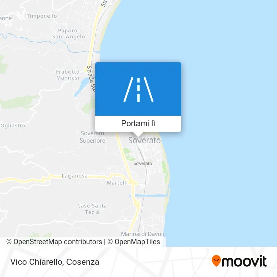 Mappa Vico Chiarello