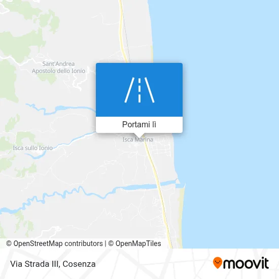 Mappa Via Strada III