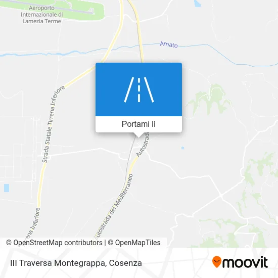 Mappa III Traversa Montegrappa