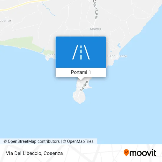 Mappa Via Del Libeccio