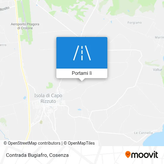 Mappa Contrada Bugiafro