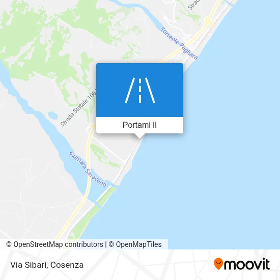 Mappa Via Sibari