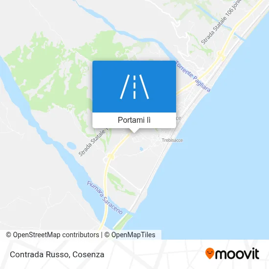 Mappa Contrada Russo