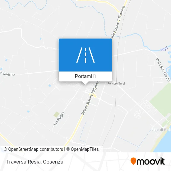 Mappa Traversa Resia