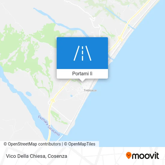 Mappa Vico Della Chiesa