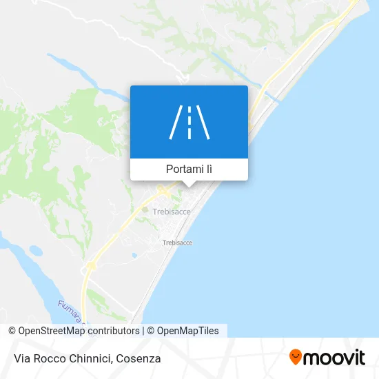 Mappa Via Rocco Chinnici