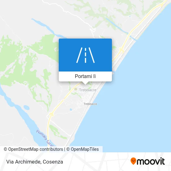 Mappa Via Archimede