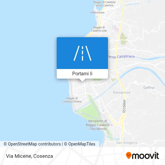 Mappa Via Micene