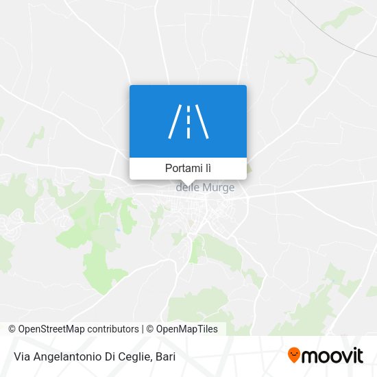 Mappa Via Angelantonio Di Ceglie
