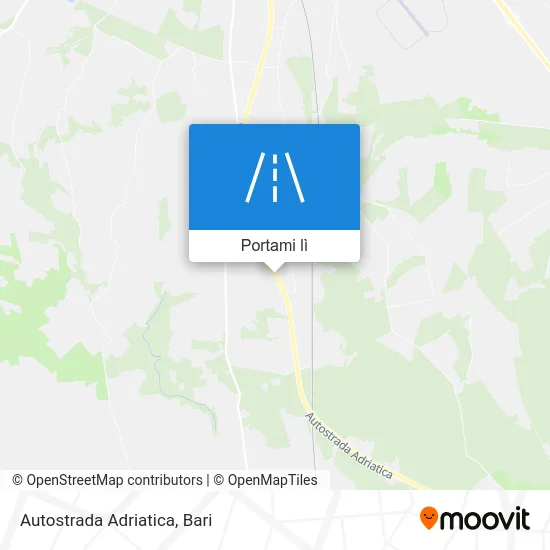 Mappa Autostrada Adriatica