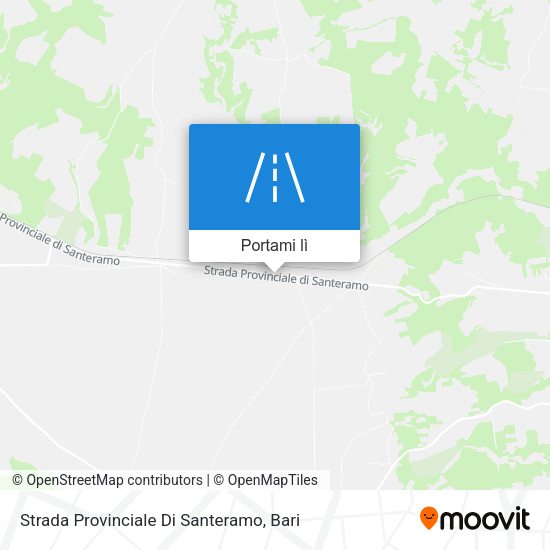 Mappa Strada Provinciale Di Santeramo