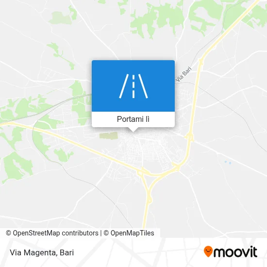 Mappa Via Magenta