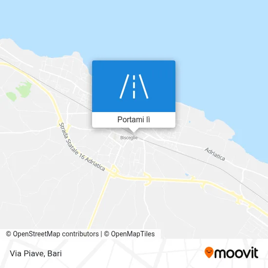 Mappa Via Piave