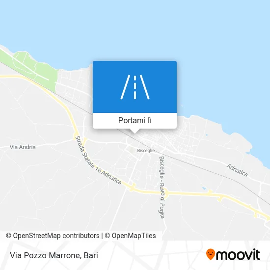 Mappa Via Pozzo Marrone