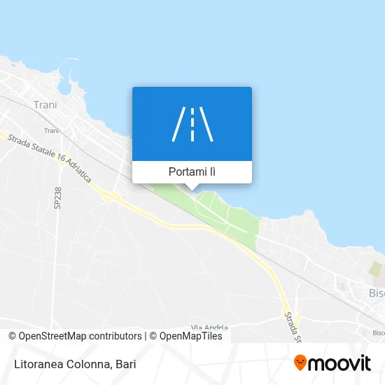 Mappa Litoranea Colonna