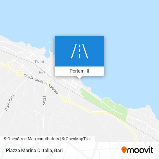 Mappa Piazza Marina D'Italia