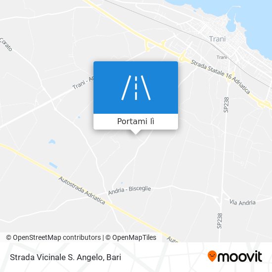 Mappa Strada Vicinale S. Angelo