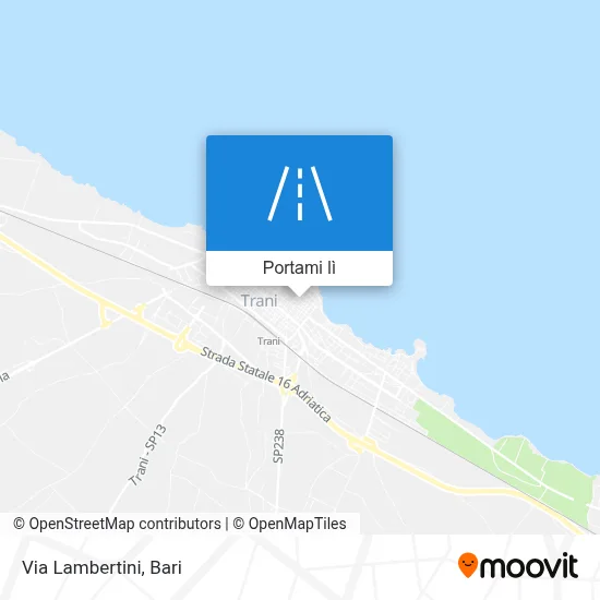 Mappa Via Lambertini