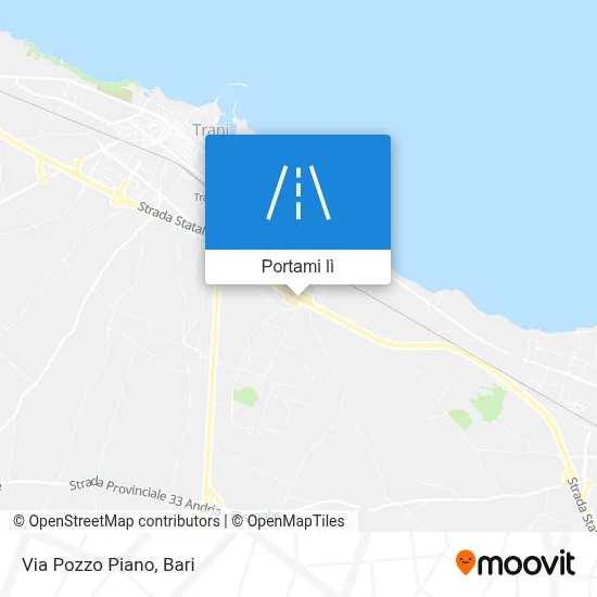 Mappa Via Pozzo Piano