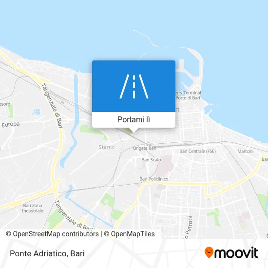 Mappa Ponte Adriatico