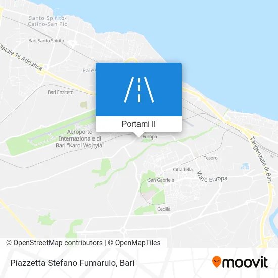 Mappa Piazzetta Stefano Fumarulo