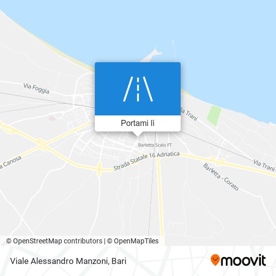 Mappa Viale Alessandro Manzoni