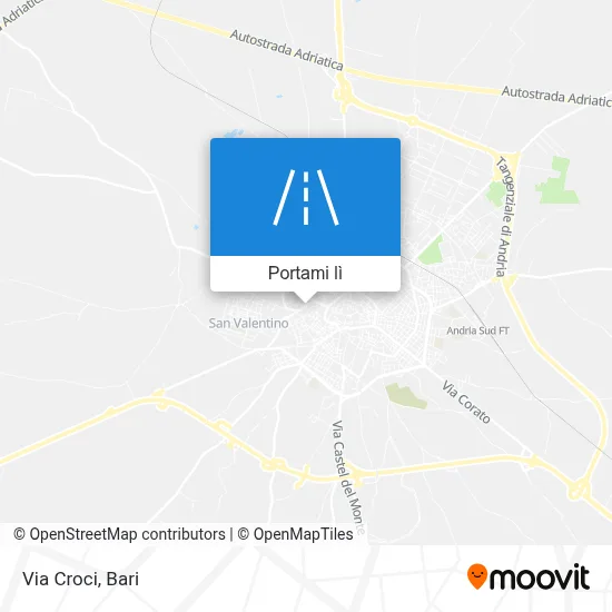 Mappa Via Croci