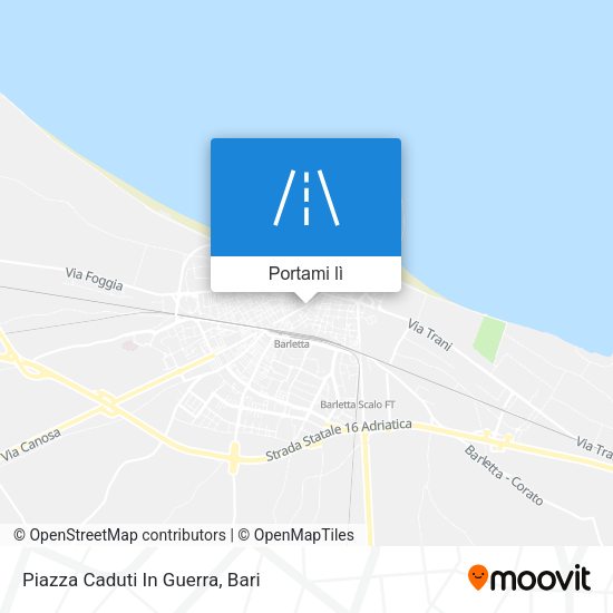 Mappa Piazza Caduti In Guerra