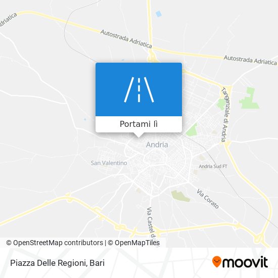 Mappa Piazza Delle Regioni