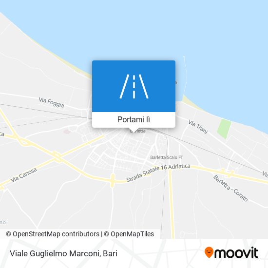 Mappa Viale Guglielmo Marconi