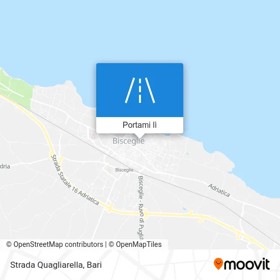 Mappa Strada Quagliarella