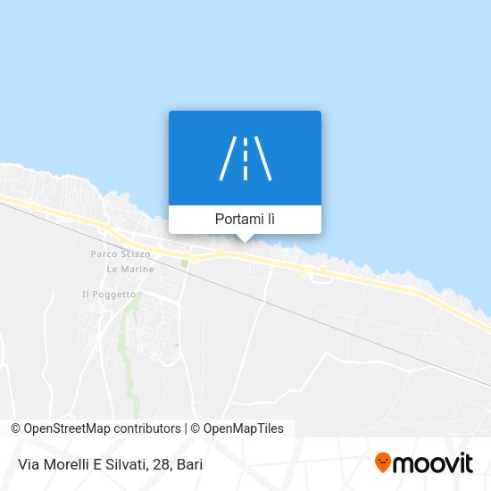 Mappa Via Morelli E Silvati, 28