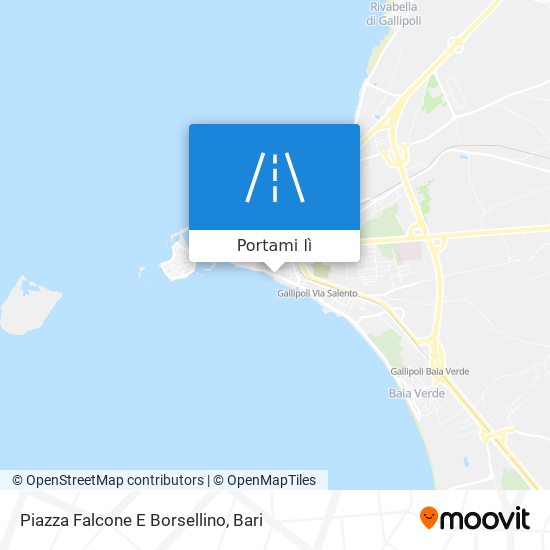 Mappa Piazza Falcone E Borsellino